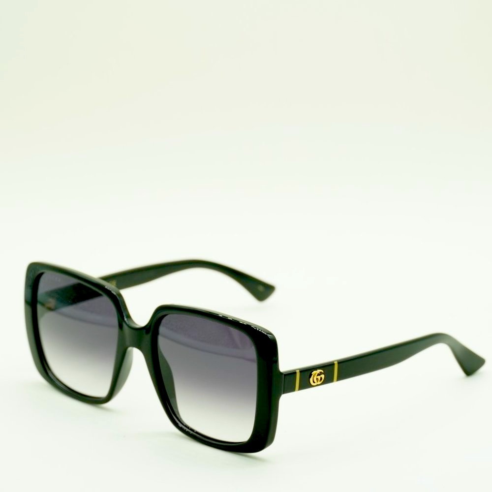 💯 NEW GUCCI GG0632SA 001 BLACK GREY SUNGLASSES